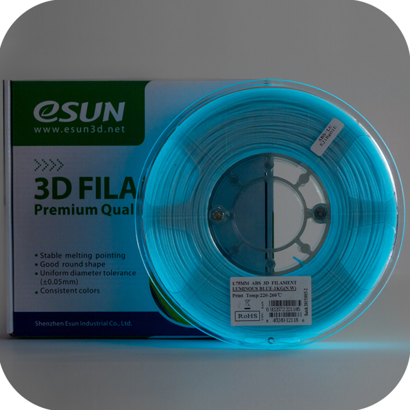 eSUN Luminous PLA 1.75mm 3D Filament 1KG Glow in the Dark – eSUN Offical  Store