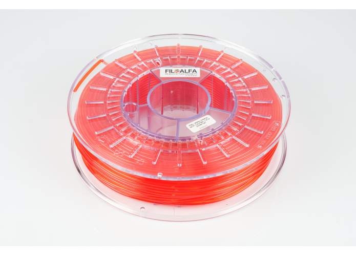 FILOALFA® PLA Transparent Red 2.85mm