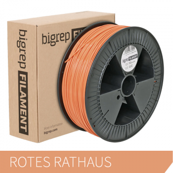 Bigrep Red-Orange PLA Filament 2.85 mm