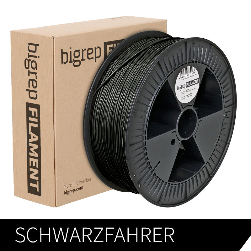 Bigrep Black PLA Filament 2.85 mm