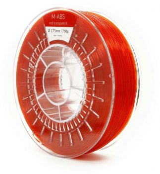 AprintaPro PrintaMent Red Transparent ABS 1.75 mm