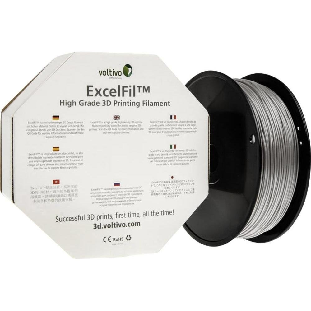 Voltivo ExcelFil  Arctic Silver PLA 2.85 mm
