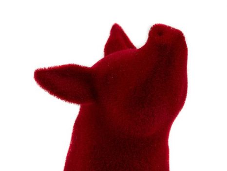 Polyamide Velvet Bordeaux