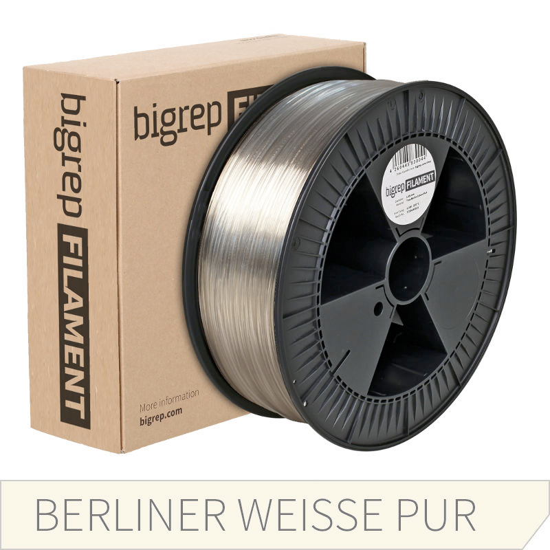 Bigrep Transparent PETG Filament 2.85 mm