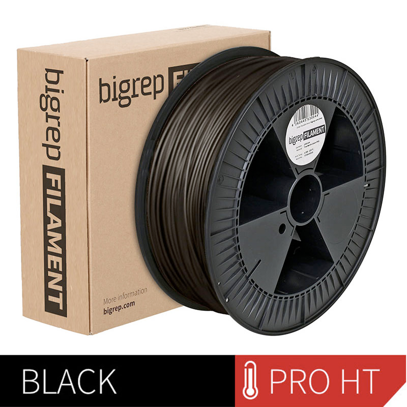 Bigrep Black PRO HT Filament 2.85 mm