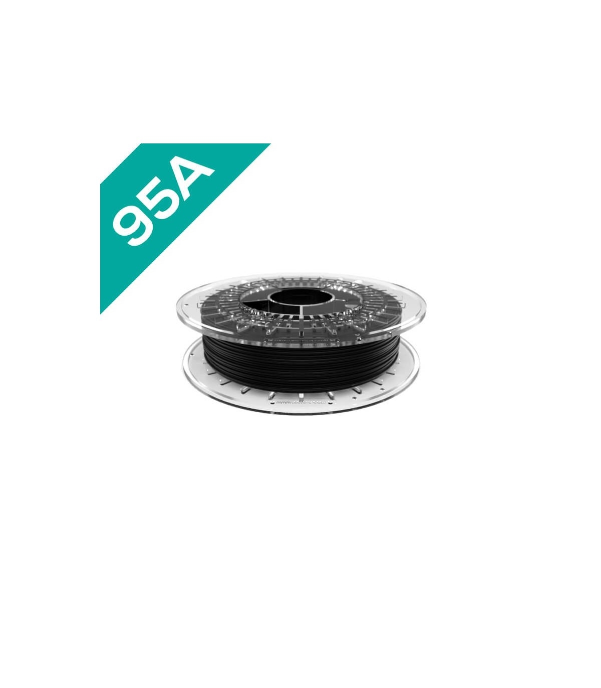 FilaFlex Black 95A PLA Filament 2.85 mm 0.5kg