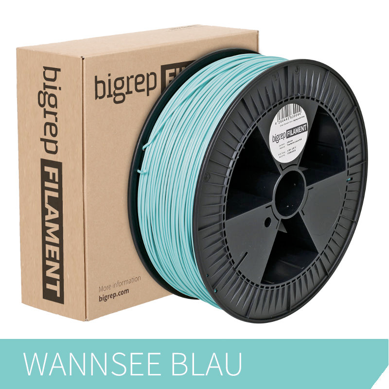 Bigrep Blue PLA Filament 2.85 mm
