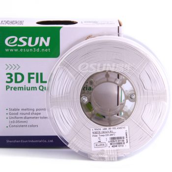 ESUN  WHITE ABS 1.75 mm 500g