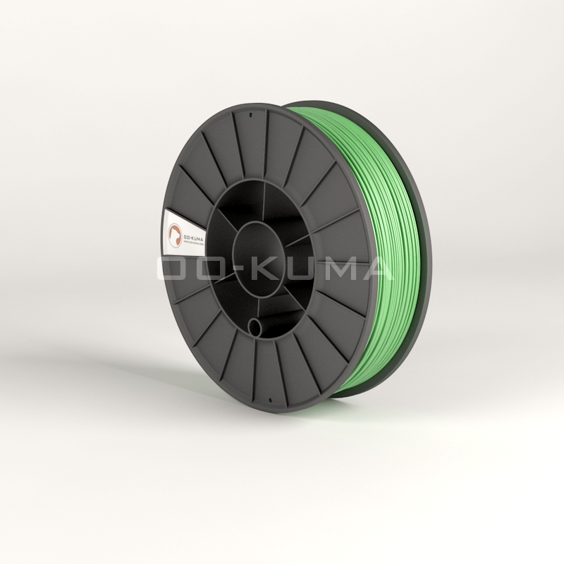 Oo-kuma Performance  Pure Green ABS 1.75 mm big spool