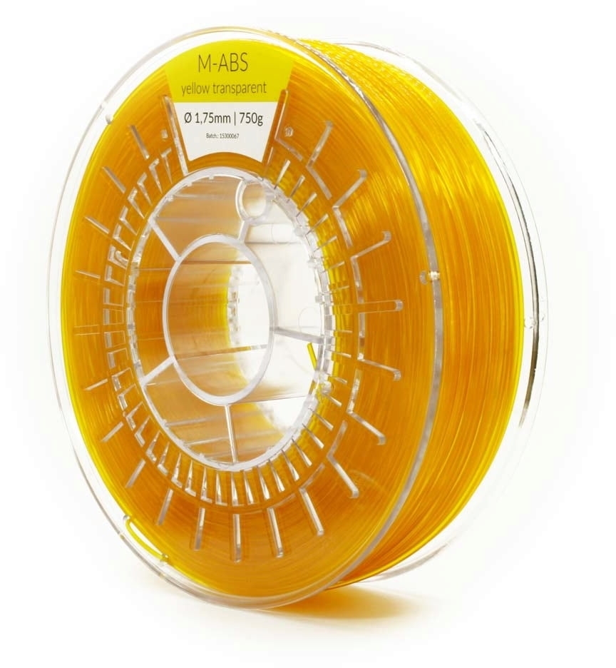 AprintaPro PrintaMent Yellow Transparent ABS 2.85 mm