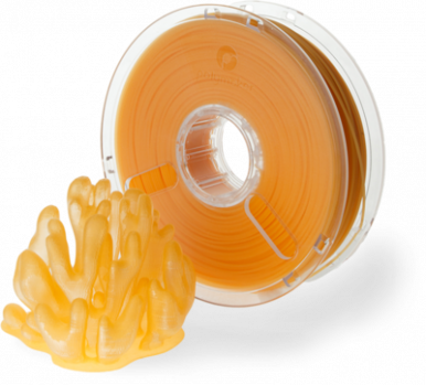 Polymaker PolyPlus Translucent Orange PLA 2.85 mm
