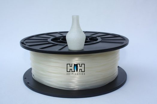 H and H 3d Plastics  Natural PLA 1.75 mm