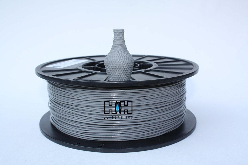 H and H 3d Plastics  Grey PLA 1.75 mm