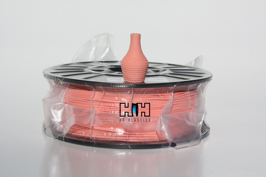 H and H 3d Plastics  Pink PLA 1.75 mm