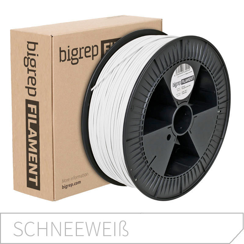 Bigrep White PLA Filament 2.85 mm