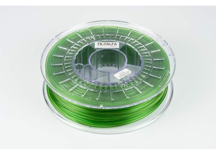 FILOALFA® PLA Transparent Green 1.75mm