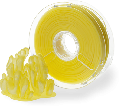 Polymaker PolyPlus Translucent Yellow PLA 1.75 mm