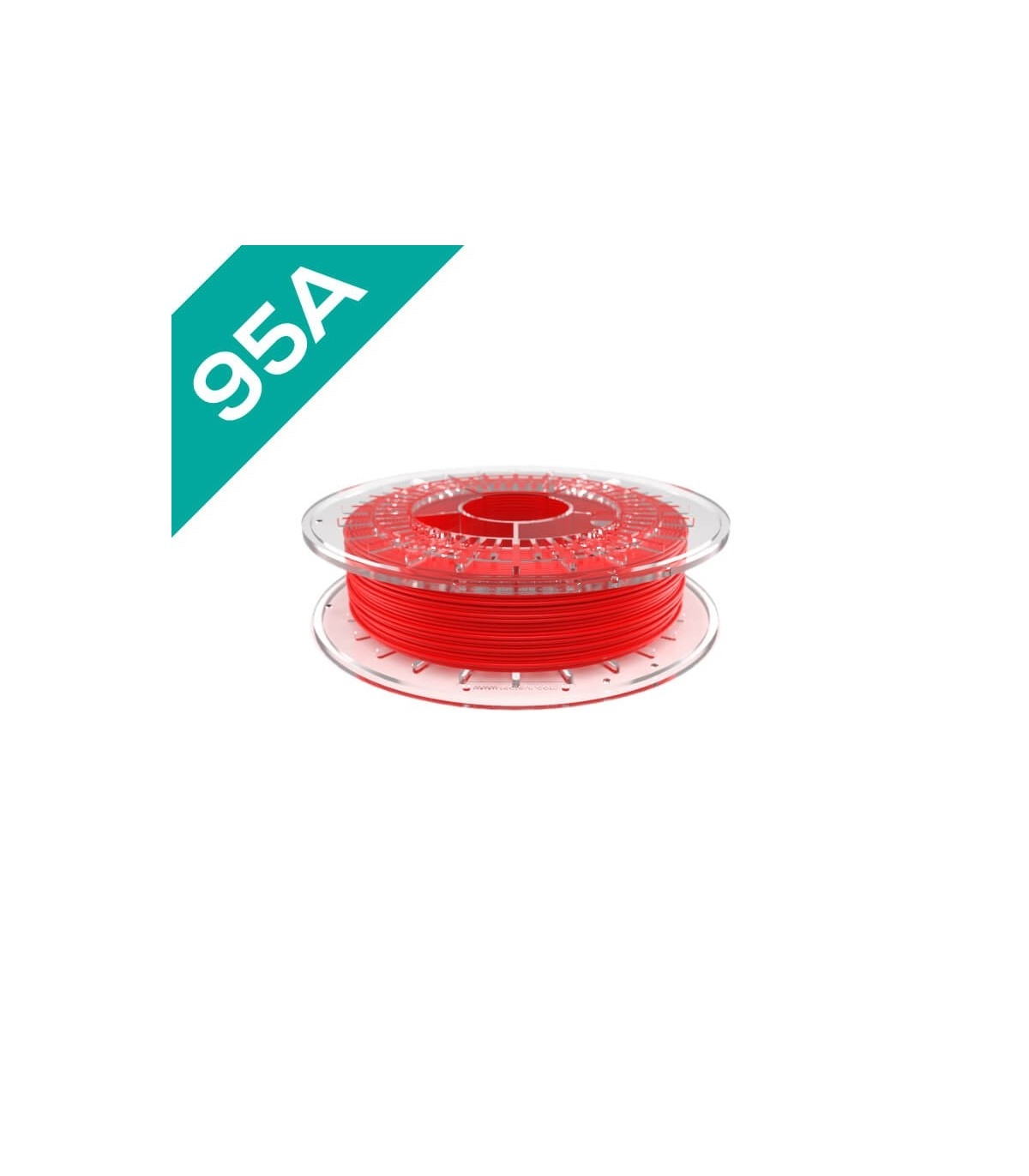 FilaFlex Red 95A PLA Filament 2.85 mm 0.5kg