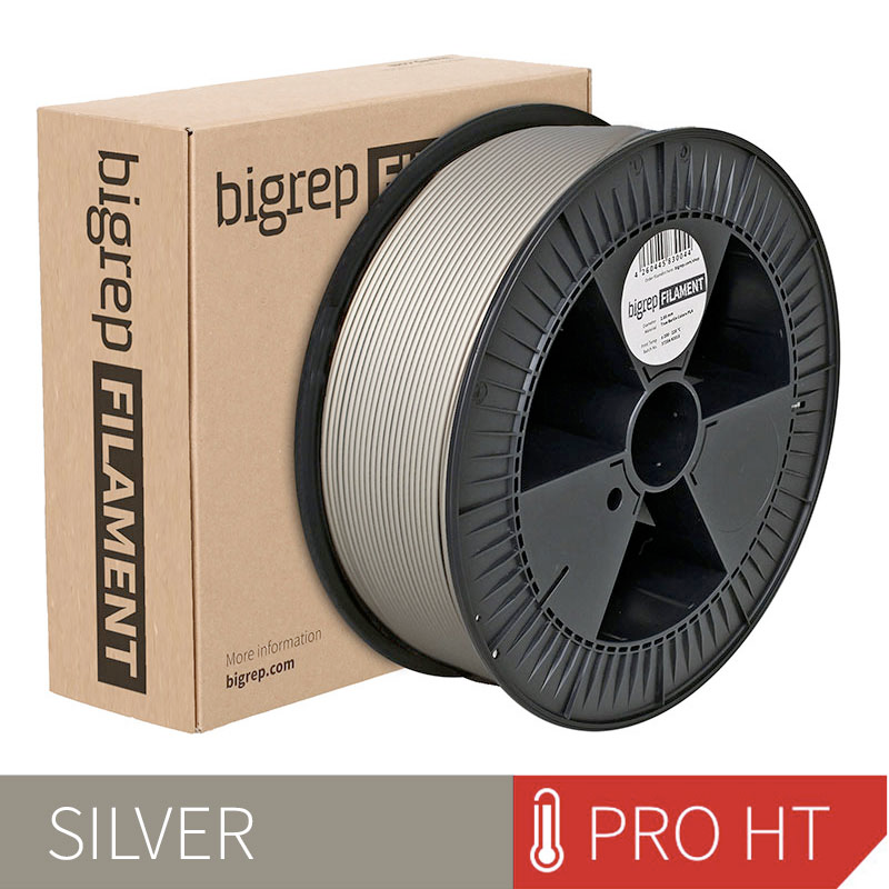 Bigrep Silver PRO HT Filament 2.85 mm
