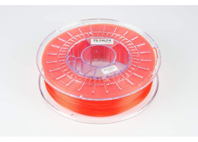 FILOALFA® PLA Transparent Red 1.75mm