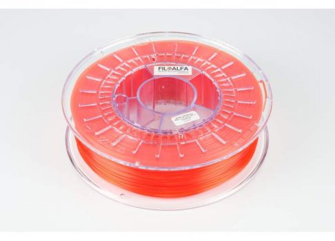 FILOALFA® PLA Transparent Red 1.75mm