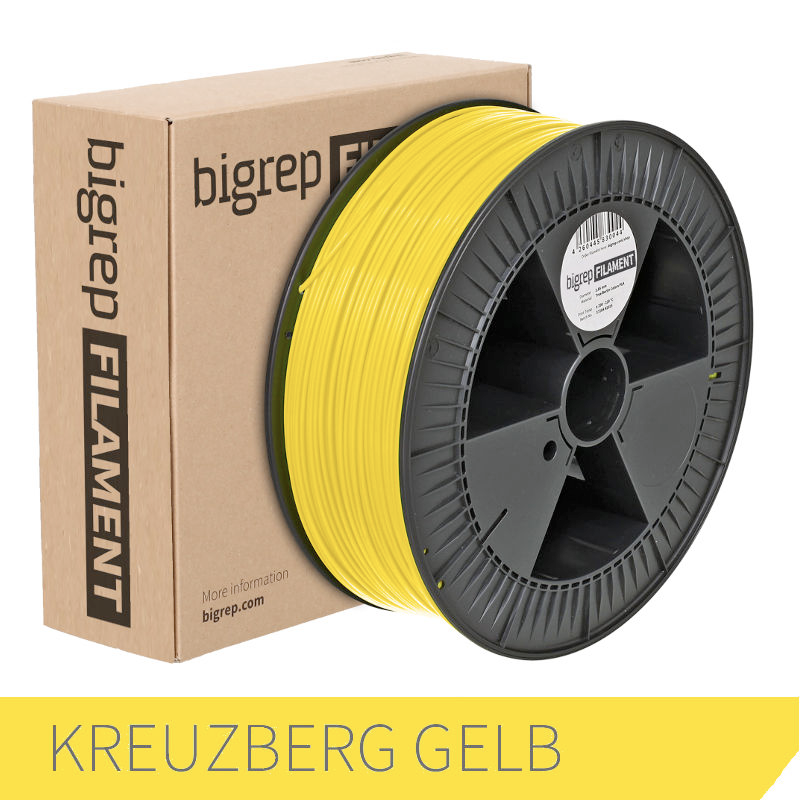 Bigrep Yellow PLA Filament 2.85 mm